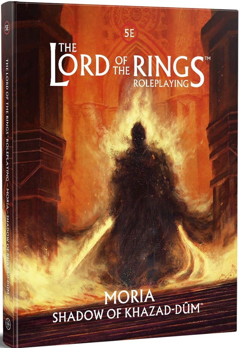Lord of the Rings RPG 5E Moria Shadow of Khazad-Dum Hardcover image 0